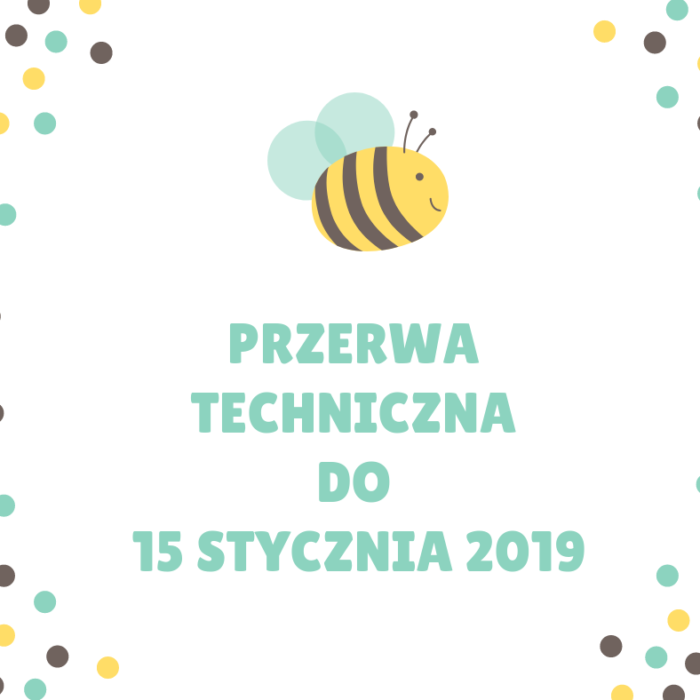 Do 15 stycznia 2019 „przerwa techniczna” w Fundacji. Przepraszamy.