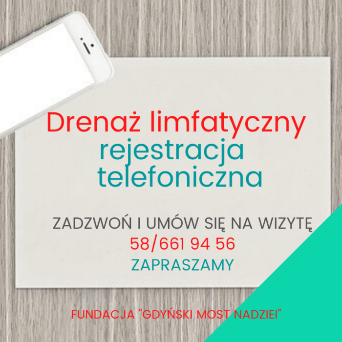 DRENAŻ LIMFATYCZNY – zapisy na 2022 rok