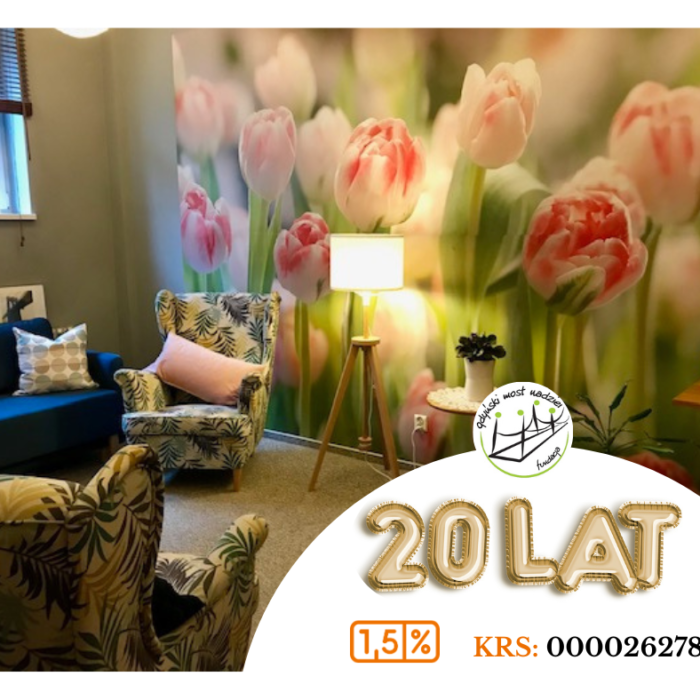 20 urodziny Fundacji, wesprzyj nas 1,5%